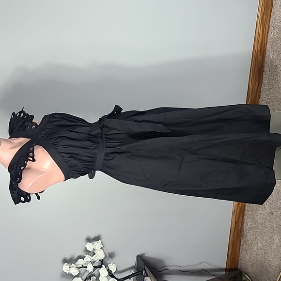 EN SAISON crista Midi Dress in black Tuckernuck Easter Summer Vacation - Picture 3 of 8